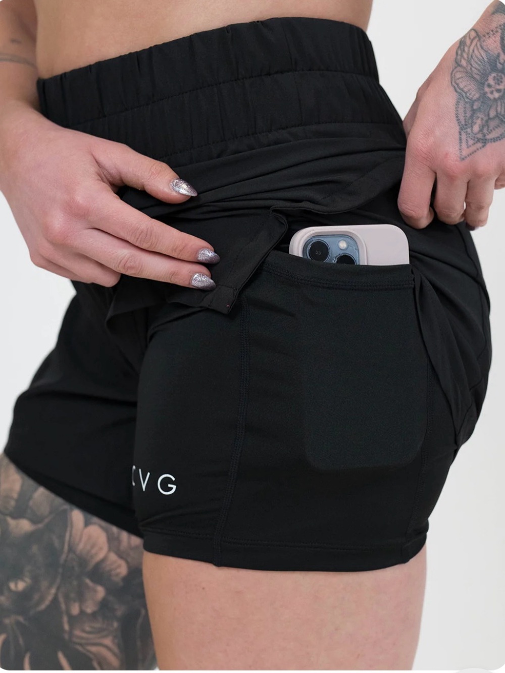 Constantly Varied Gear Black Day Dream Shorts 5.5” - Picture 2 of 4